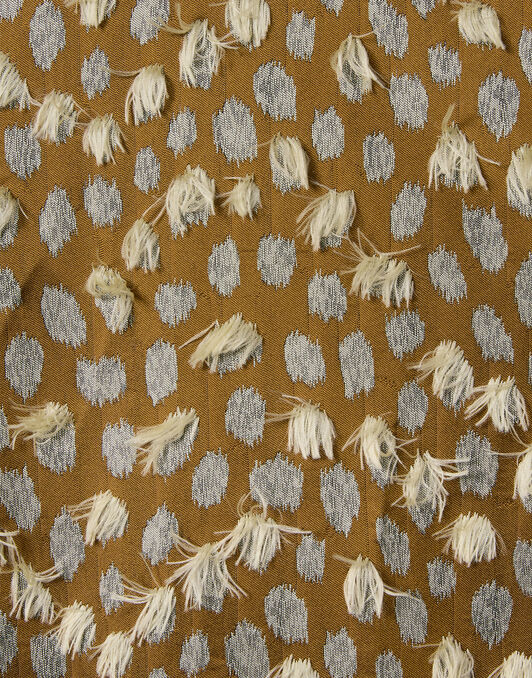 Boudoir Coat La DoubleJ: Spots Caramel JAC0219JCQ155