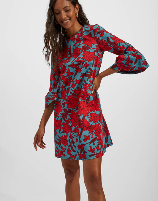 24/7 Dress La DoubleJ: Lilium Turchese 24/7 Dress La DoubleJ: Lilium Turchese DRE0050COT006