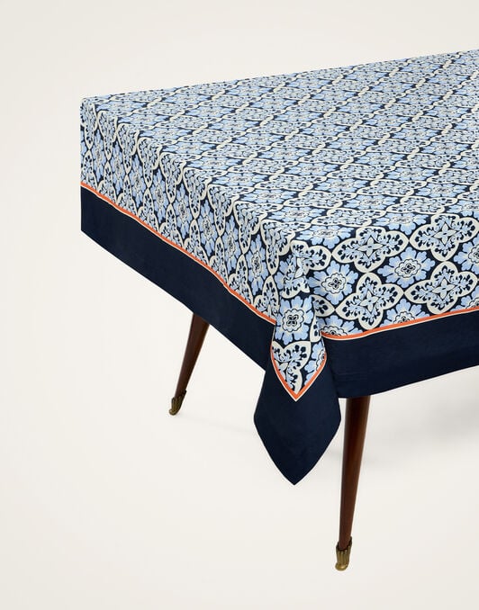 Large Tablecloth La DoubleJ: Palazzo Blue TBC0018COT073