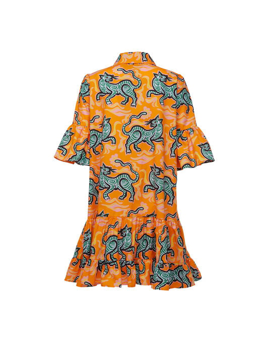 Choux Dress La DoubleJ: Crazy Tigers DRE0205COT015