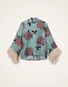 Make An Exit Top La DoubleJ: Feria Light Blue Make An Exit Top La DoubleJ: Feria Light Blue TOP0104SIL001