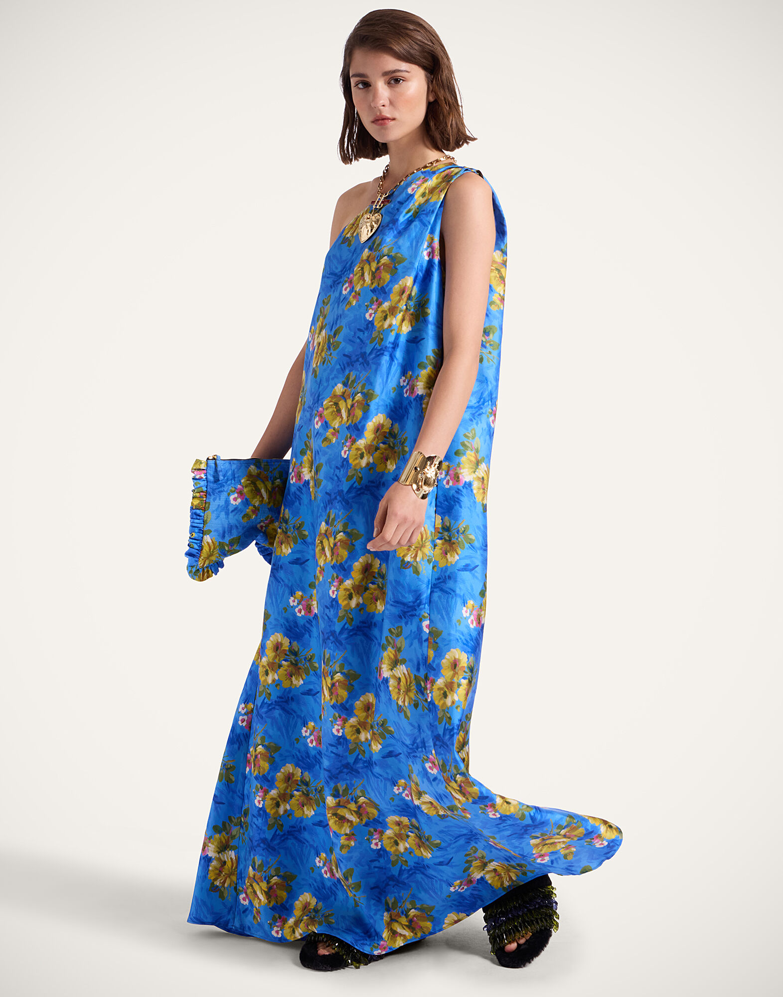 Roy Dress La DoubleJ: Riptide Light Blue DRE0460SIL001