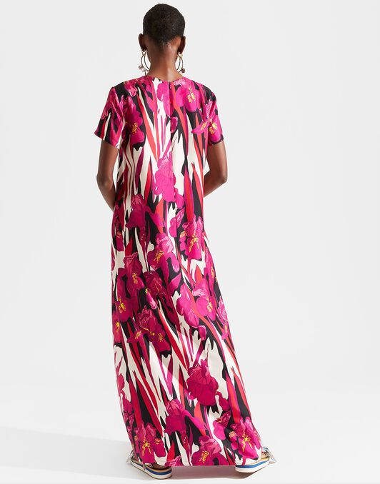 Swing Dress La DoubleJ: Iris Rosa Swing Dress LaDoubleJ: Iris Rosa DRE0001SIL001