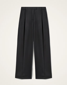 Loose Pants La DoubleJ: Solid Black TRO0135WOL035