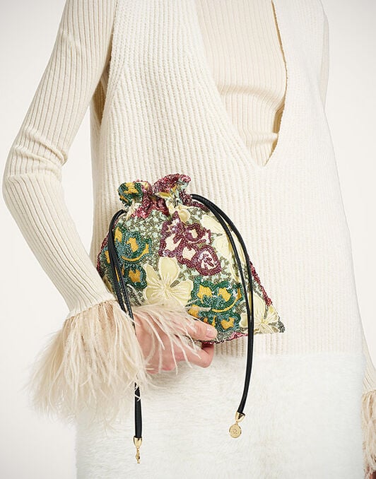 Jazz Bag La DoubleJ: Hibiscus Green Jazz Bag La DoubleJ: Hibiscus Green BAG0104PAI021