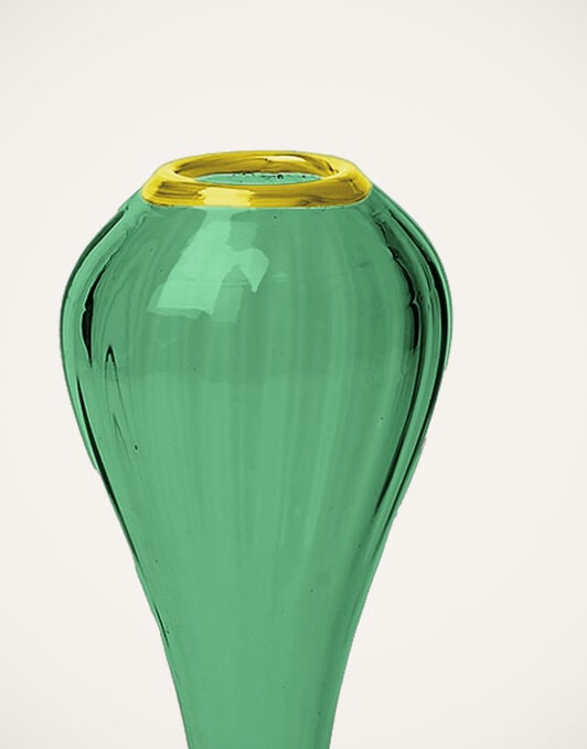 Scallion Vase La DoubleJ: Verde SCL0001MUR001