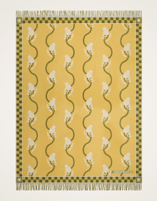 Blanket La DoubleJ: Melograno Saffron BLA0008WOL044