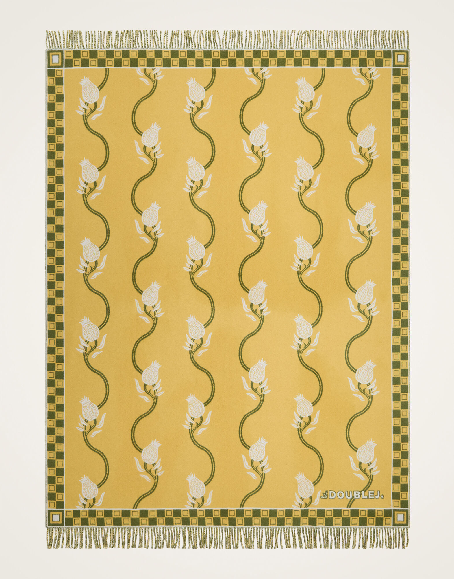 Blanket La DoubleJ: Melograno Saffron BLA0008WOL044