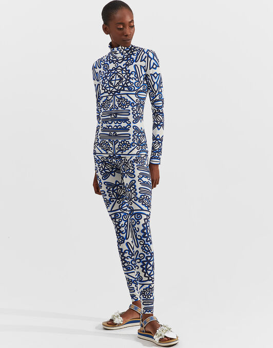Leggings LaDoubleJ: Parnaveg Blu ldj-babe-patricia-andrea