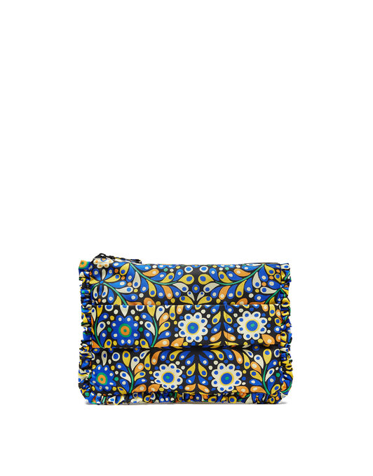 Hand Pochette La DoubleJ: Confetti Blu Hand Pochette LaDoubleJ: Confetti Blu BAG0002NYL001