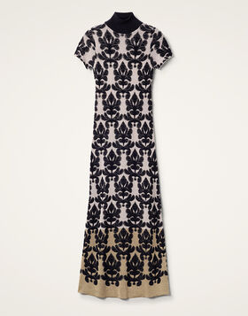 Herald Long Dress La DoubleJ: Herald Silver DRE0822KNI133