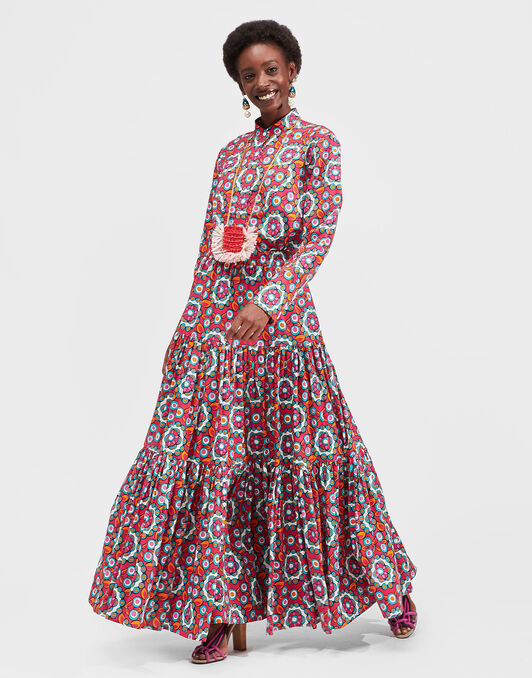 Big Skirt LaDoubleJ: Kaleidoscope Fuxia SKI0001COT020