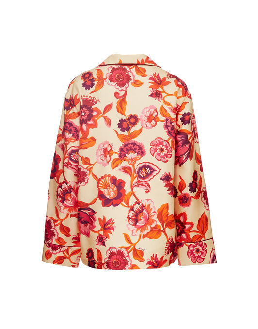 Pajama Shirt La DoubleJ: Hottie Cream Pajama Shirt La DoubleJ: Hottie Cream SHI0077SIL001