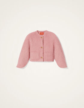 Blair Jacket La DoubleJ: Solid Pink JAC0146WOL029