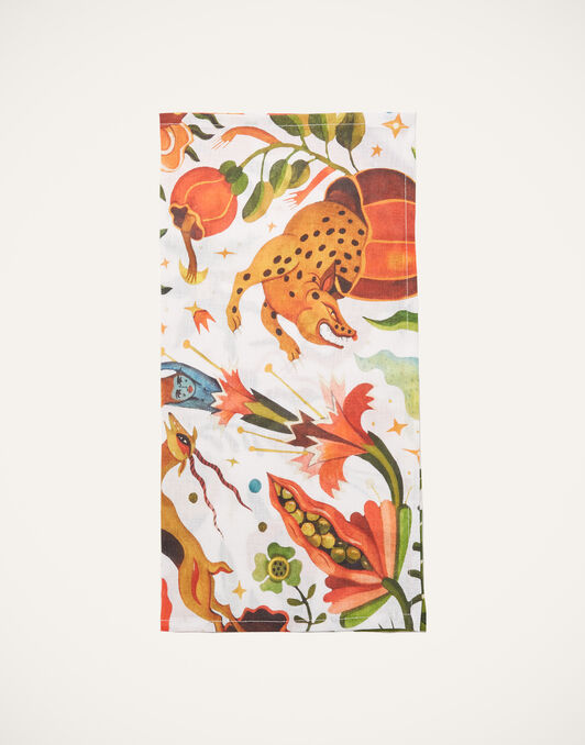 Large Napkins Set Of 2 La DoubleJ: Jungle Book Large Napkins Set Of 2 La DoubleJ: Jungle Book NAP0006LIN001