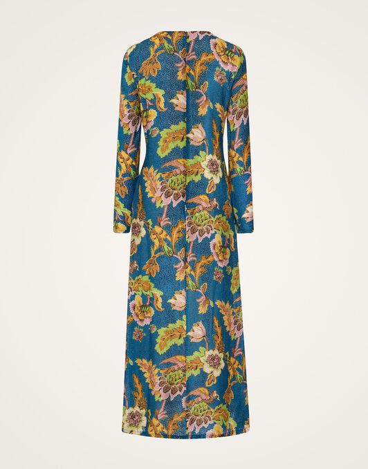 Long Sleeve Swing Dress La DoubleJ: Lark Blue DRE0184DEV001