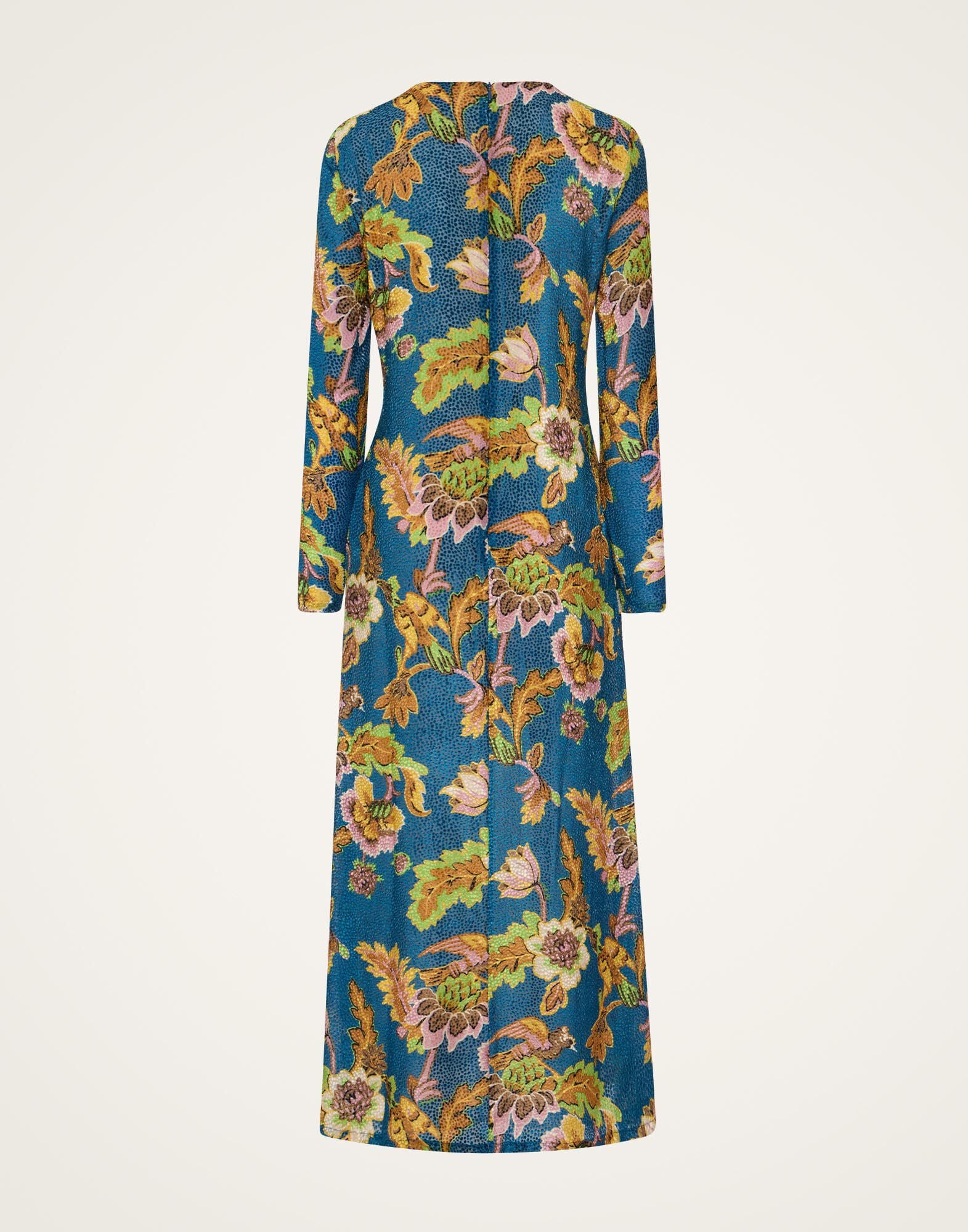 Long Sleeve Swing Dress La DoubleJ: Lark Blue DRE0184DEV001