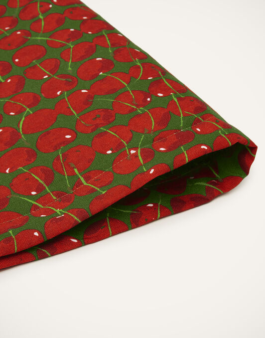 Placemat Set Of 2 La DoubleJ: Cherries Verde Placemat Set Of 2 La DoubleJ: Cherries Verde TBM0001LIN005
