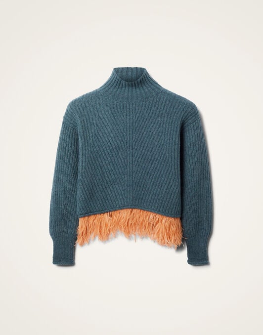 High Kick Sweater La DoubleJ: Blue High Kick Sweater La DoubleJ: Blue PUL0174KNI098