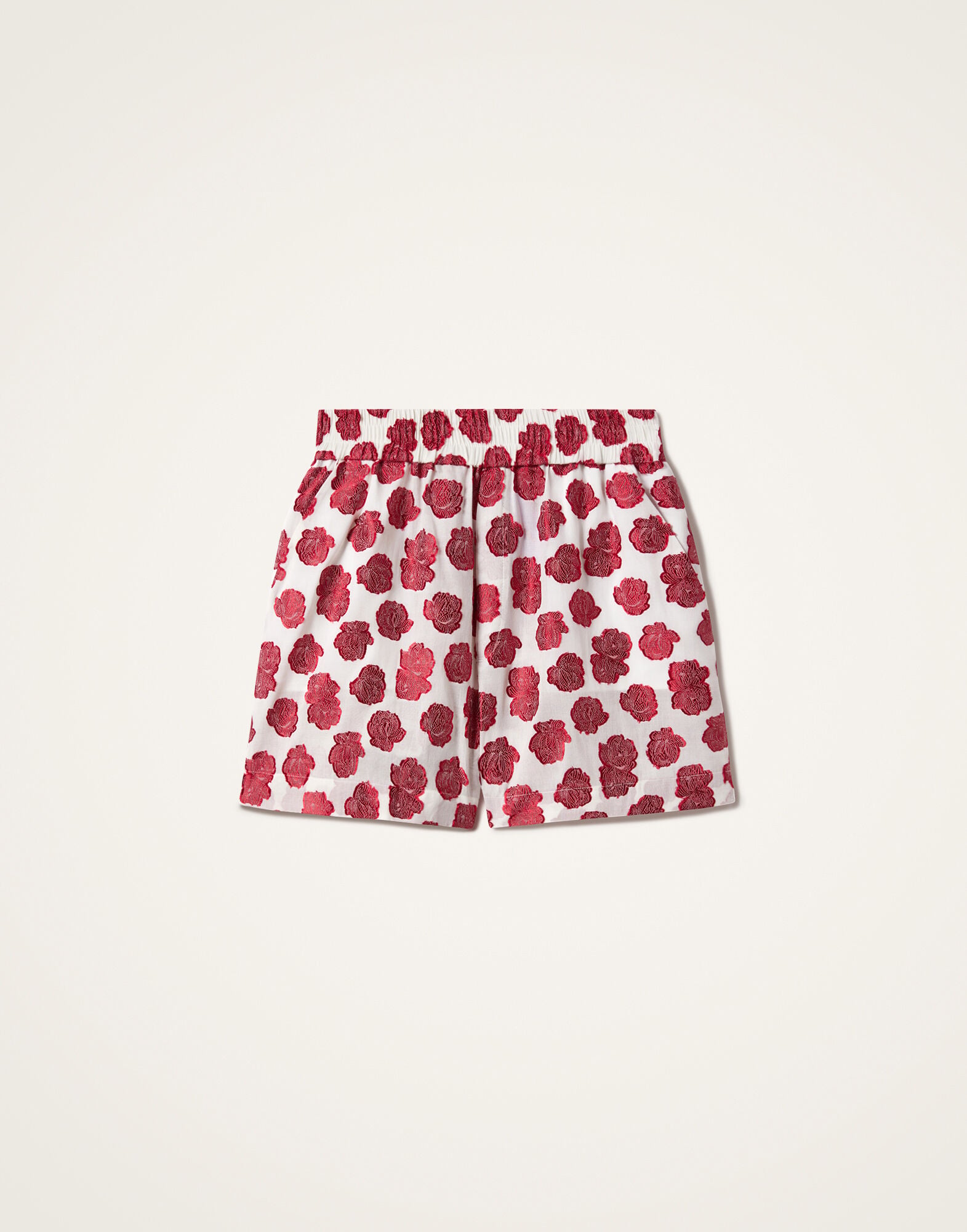 Pull-Up Shorts La DoubleJ: Rose White Pull-Up Shorts La DoubleJ: Rose White TRO0204JER084