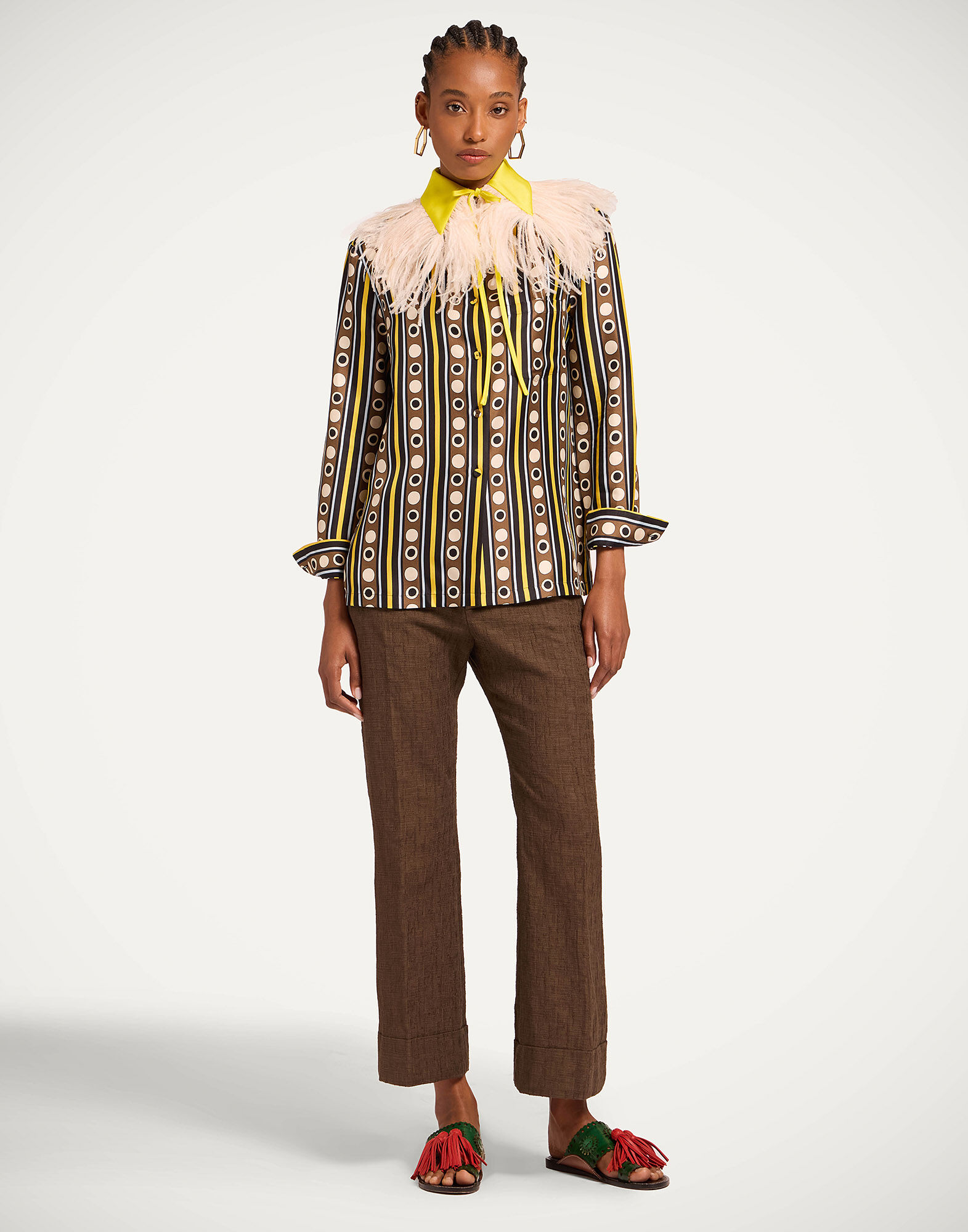 Hendrix Pants La DoubleJ: Solid Chocolate Hendrix Pants La DoubleJ: Solid Chocolate TRO0014COT005