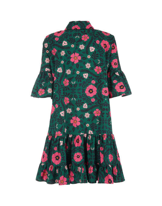 Choux Dress LaDoubleJ: Heckfield Verde DRE0205COT015