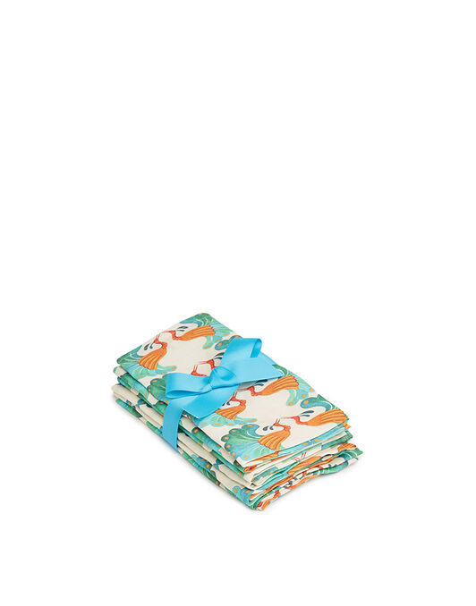 LARGE NAPKINS SET OF 6 (45x45) La DoubleJ: KISSERS NAP0002LIN001