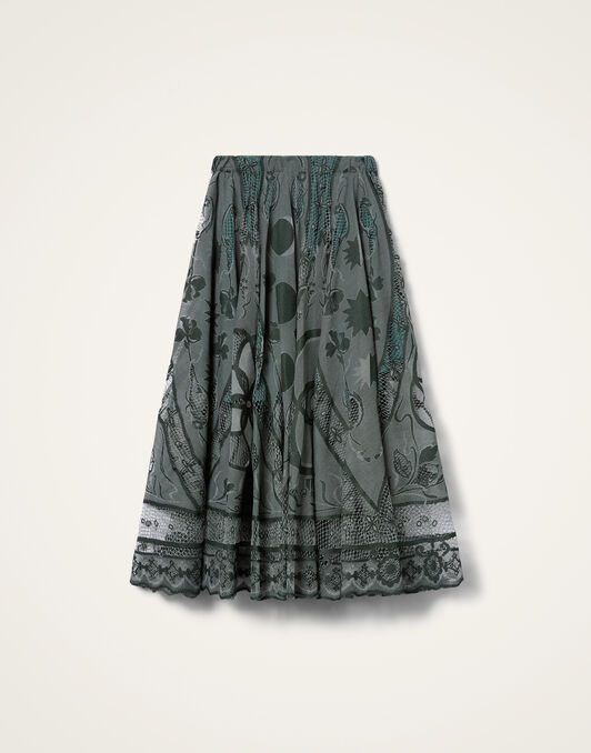 Duchess Skirt La DoubleJ: Solid Emerald Duchess Skirt La DoubleJ: Solid Emerald SKI0146LAC010