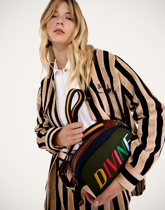 Divine Beauty Bag La DoubleJ: Solid Dark Green BAG0090COT079