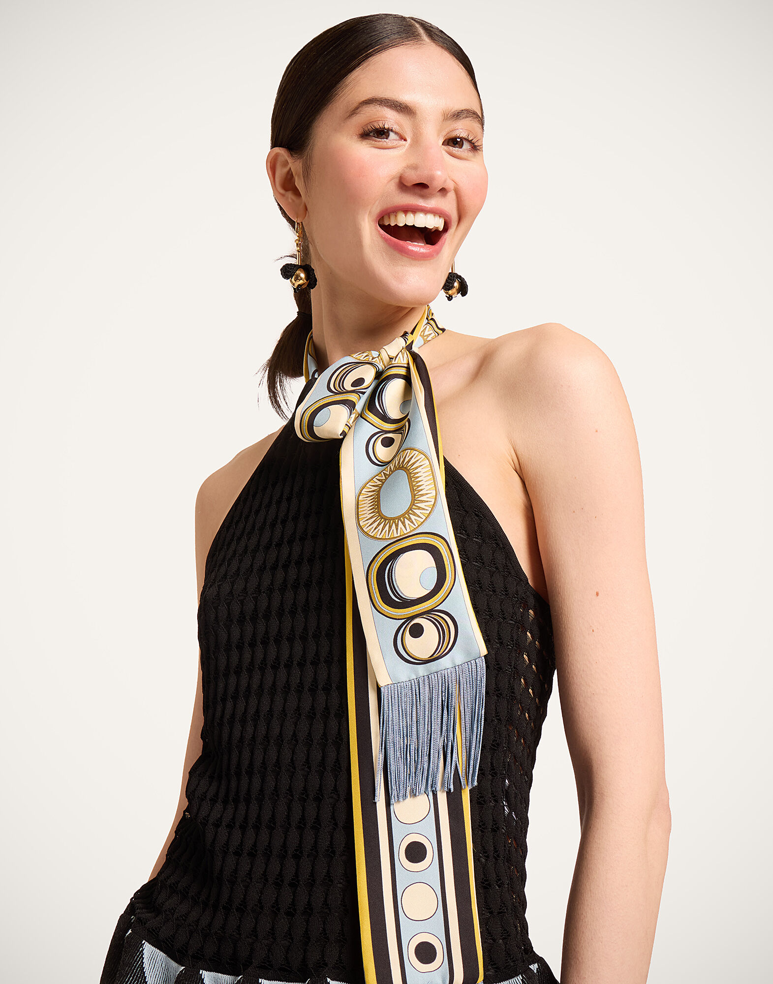 Fiocchetto Top La DoubleJ: Solid Black Fiocchetto Top La DoubleJ: Solid Black PUL0376KNI211