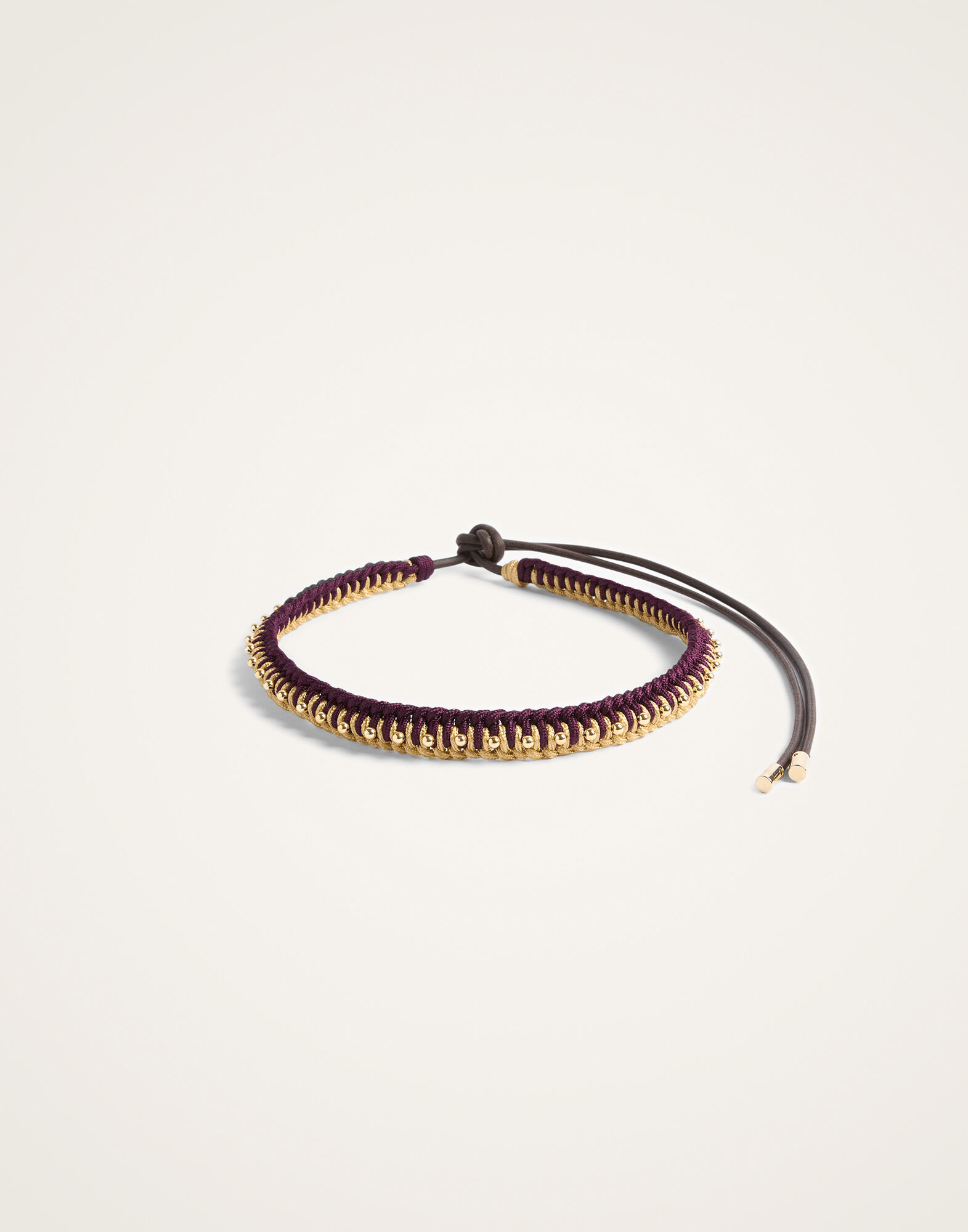 Better Together Belt La DoubleJ: Bicolor Ivory & Purple Better Together Belt La DoubleJ: Bicolor Ivory & Purple BEL0011ROP001