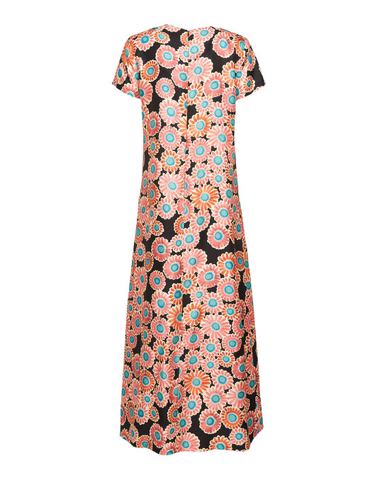 Swing Dress La DoubleJ: Crazy Daisy Black Swing Dress La DoubleJ: Crazy Daisy Black DRE0001SIL001
