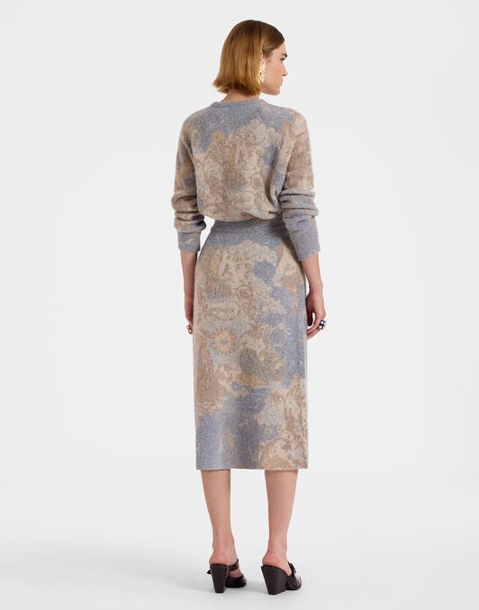 All-In Skirt La DoubleJ: Light Blue All-In Skirt La DoubleJ: Light Blue SKI0134KNI124
