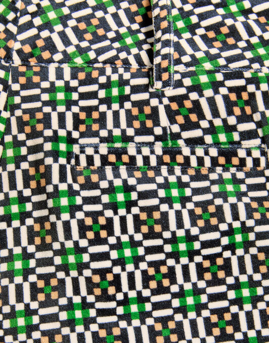 Hendrix Pants La DoubleJ: Byte Micro Green Hendrix Pants La DoubleJ: Byte Micro Green TRO0014VEL001