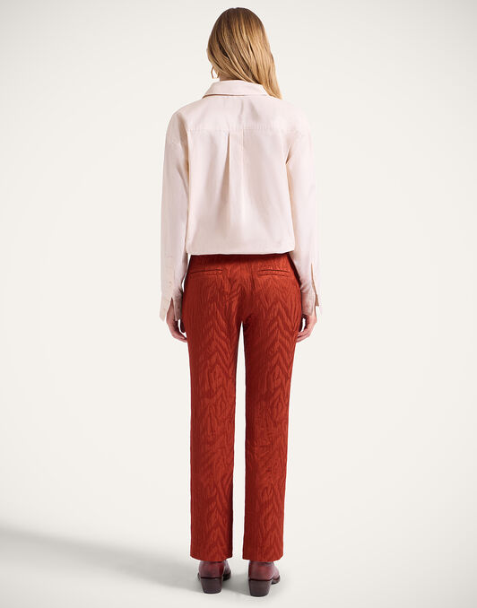 24/7 Pants La DoubleJ: Animalier Rust TRO0069JCQ134