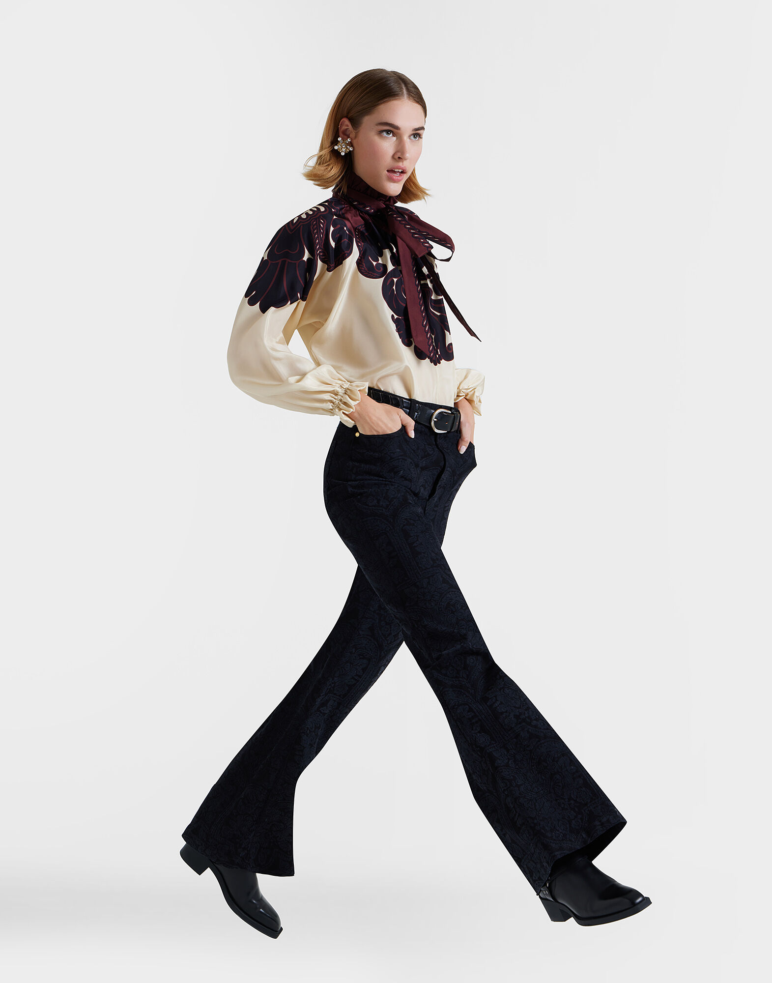 Cerere Blouse La DoubleJ: Corsini Placée Cream Cerere Blouse La DoubleJ: Corsini Placée Cream SHI0086SIL009