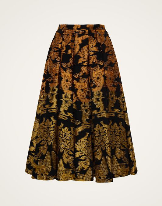 Kelly Skirt La DoubleJ: Cherubs Multicolor Kelly Skirt La DoubleJ: Cherubs Multicolor SKI0129JCQ089