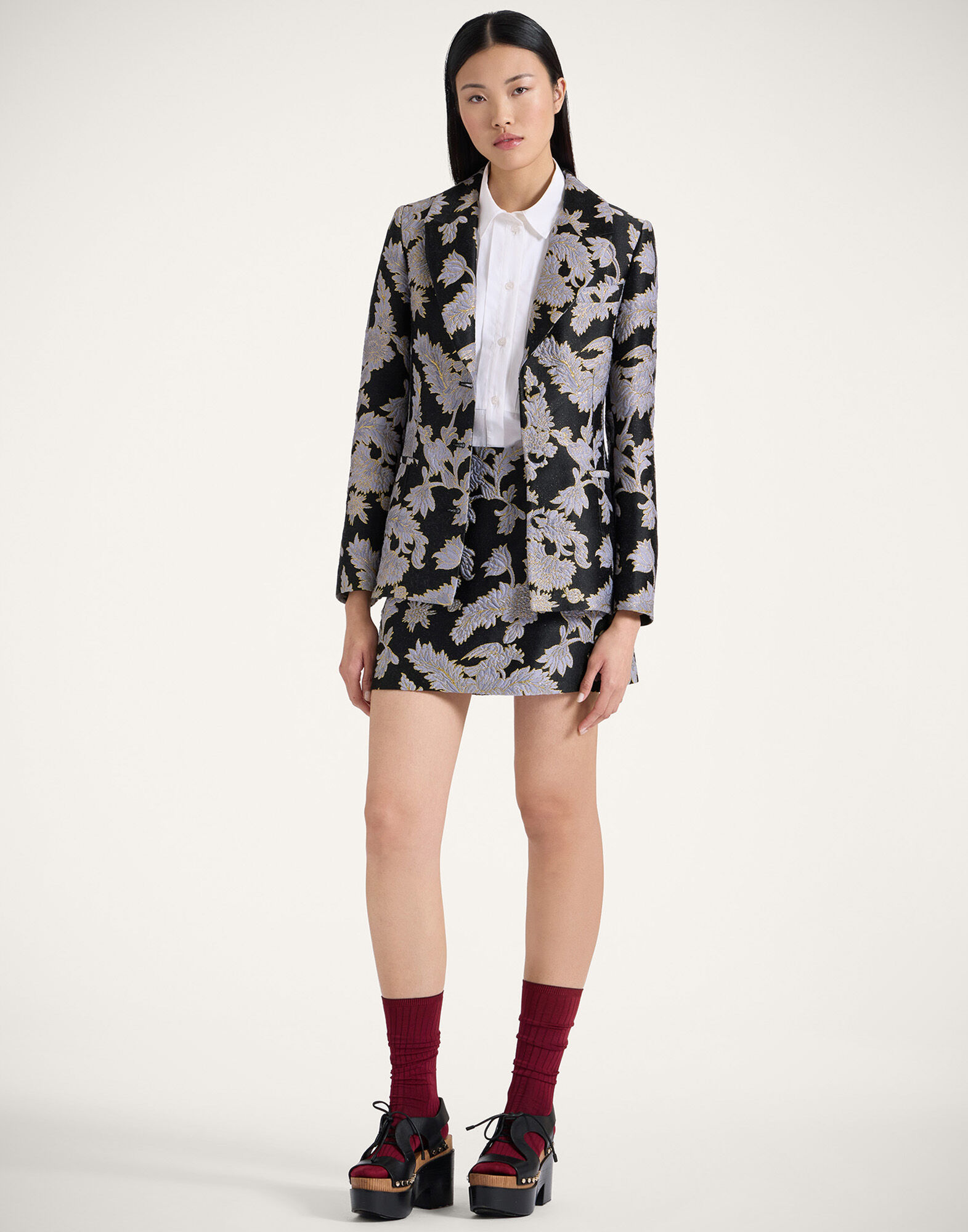 Baia Mini Skirt La DoubleJ: Lark Black Baia Mini Skirt La DoubleJ: Lark Black SKI0124JCQ099