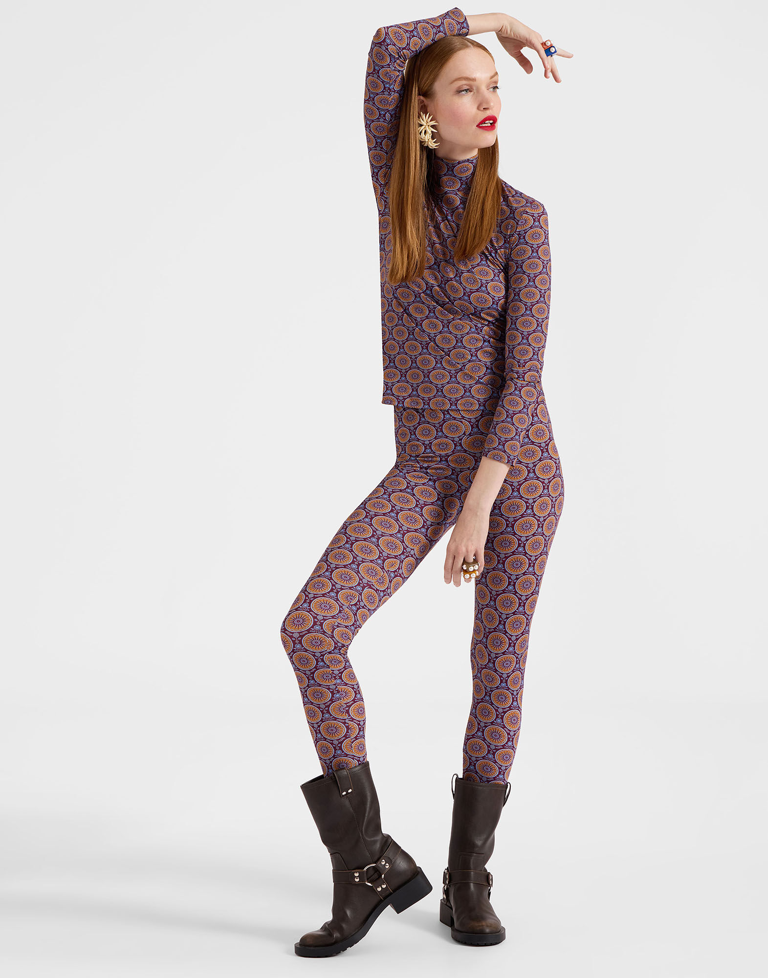Leggings La DoubleJ: Sovereign Mini Purple Leggings La DoubleJ: Sovereign Mini Purple TRO0013JER005