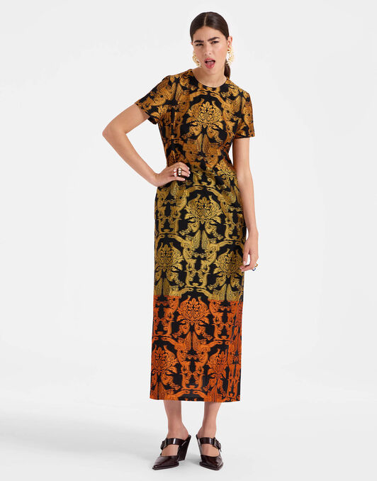 Super Swing Dress La DoubleJ: Cherubs Multicolor DRE0001JCQ089