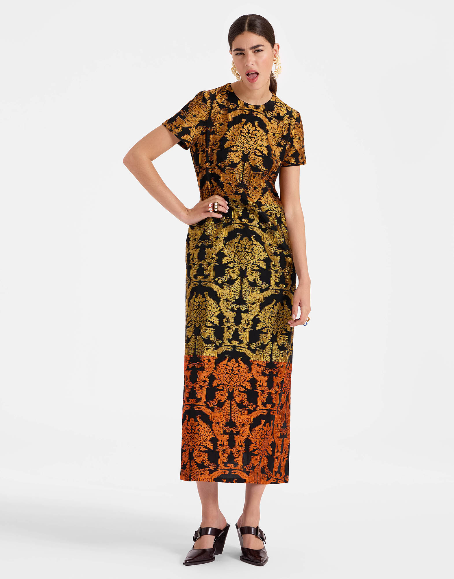 Super Swing Dress La DoubleJ: Cherubs Multicolor DRE0001JCQ089