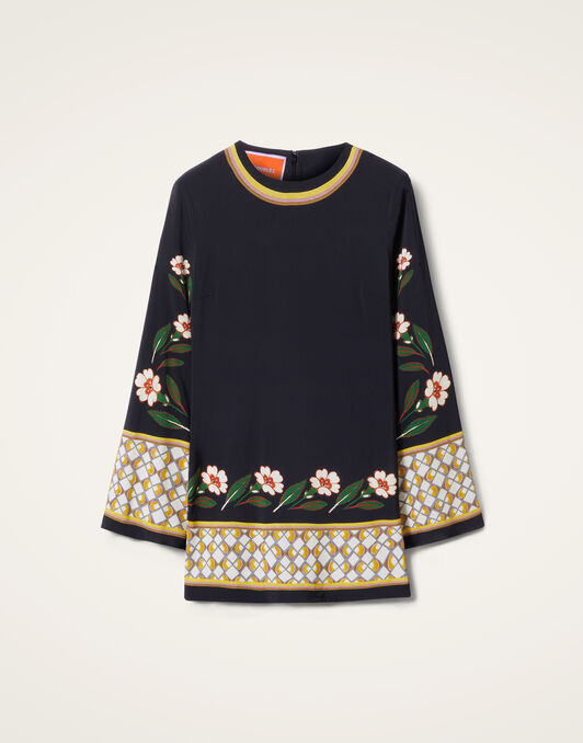 Mini Supreme Swing Dress La DoubleJ: Dazed Placée Black Mini Supreme Swing Dress La DoubleJ: Dazed Placée Black DRE0619VIS001