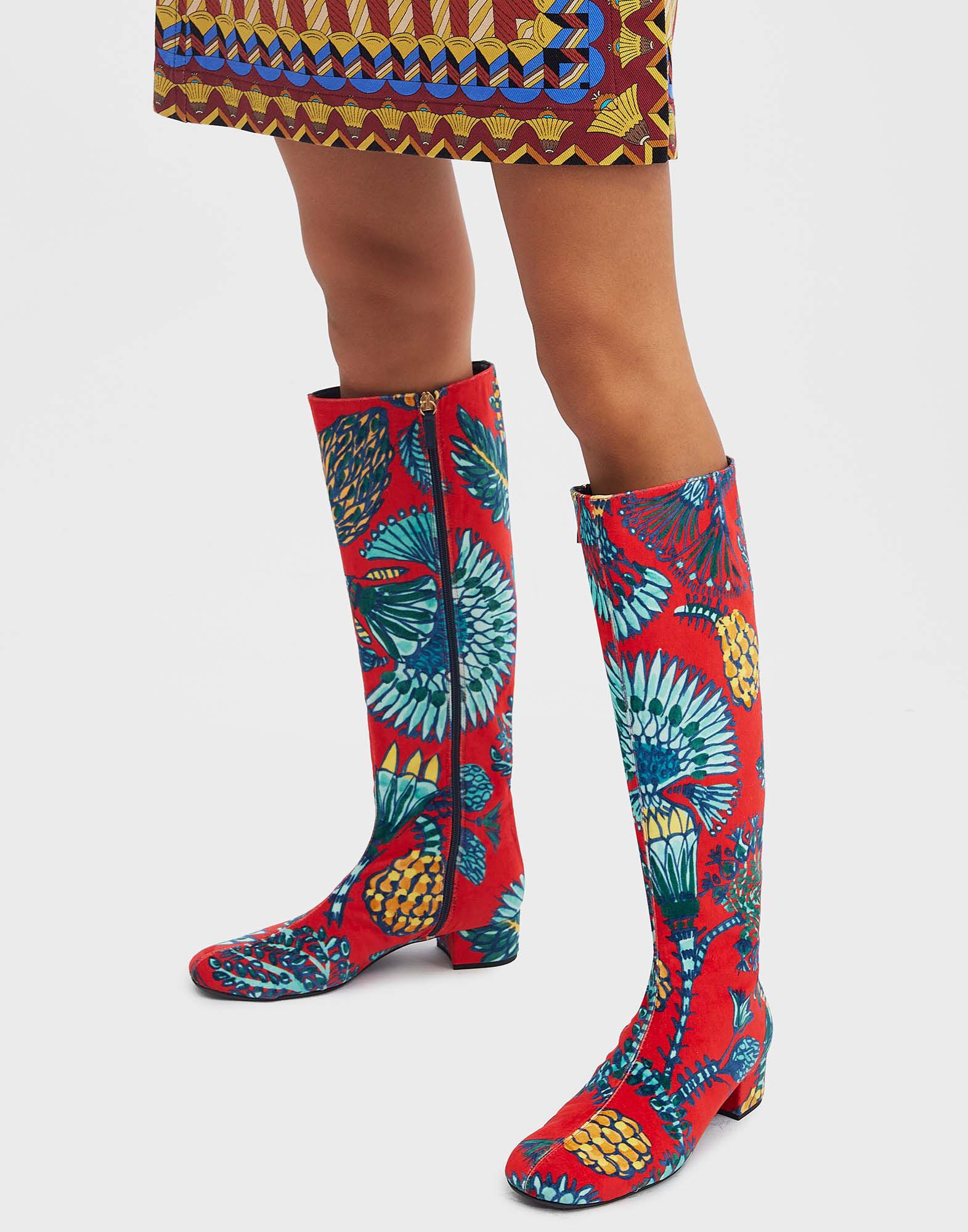 Edie Boots La DoubleJ: Sicomore Red Edie Boots La DoubleJ: Sicomore Red SHO0087VEL001
