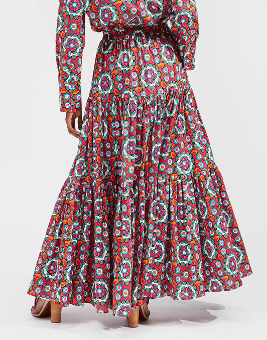 Big Skirt LaDoubleJ: Kaleidoscope Fuxia SKI0001COT020