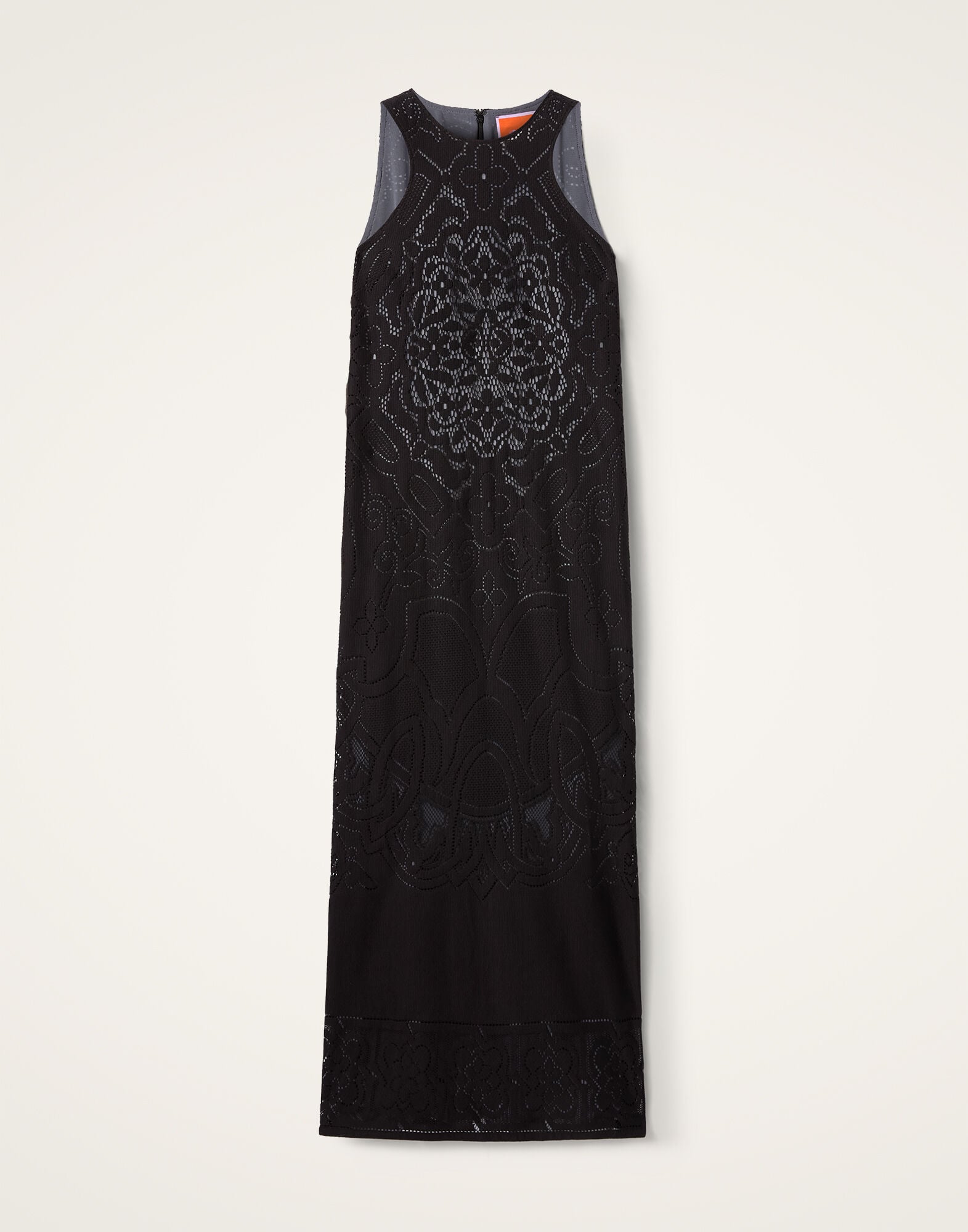Lacey Racer Dress La DoubleJ: Solid Black DRE0802EMB064