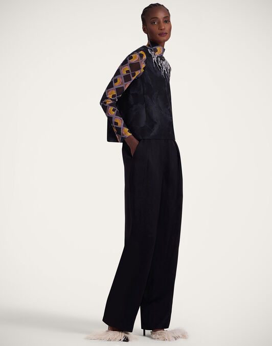 La Scala Top La DoubleJ: Sylph Black La Scala Top La DoubleJ: Sylph Black TOP0144JCQ096
