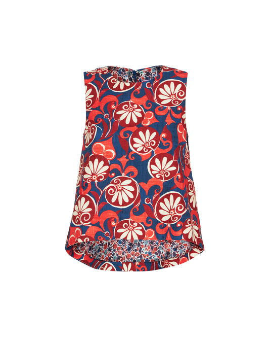 La Scala Top La DoubleJ: Moonflower Navy La Scala Top La DoubleJ: Moonflower Navy TOP0016COT005