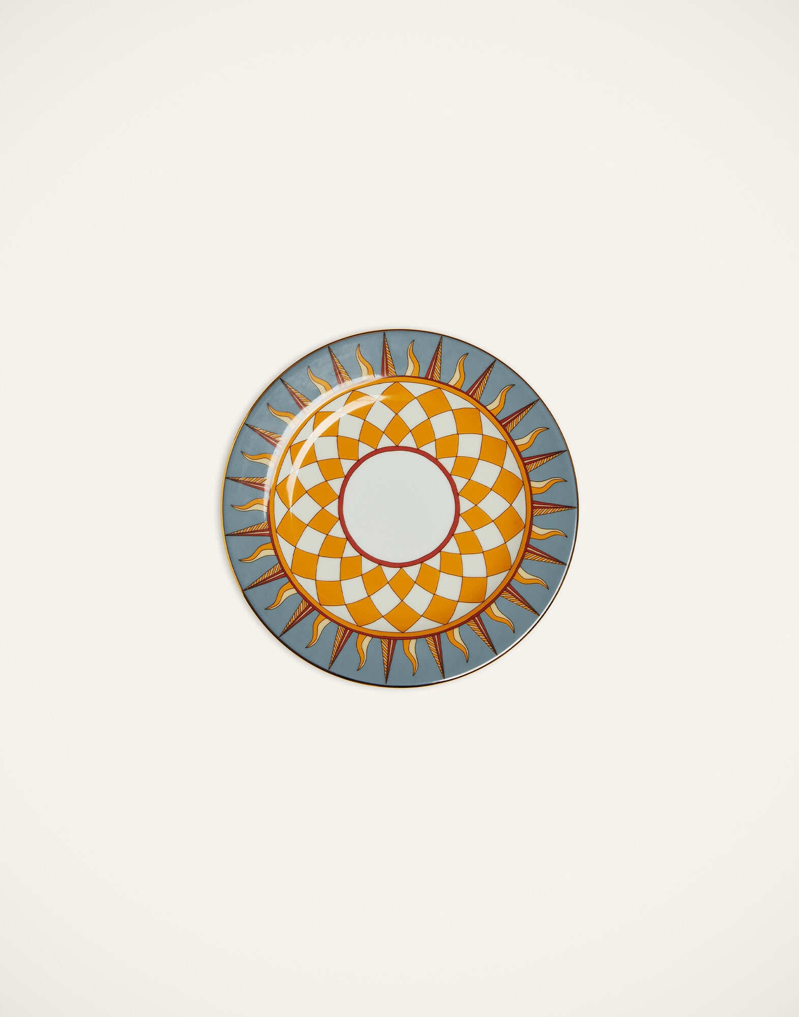 Dessert Plates Set Of 4 La DoubleJ: Solar Multicolor Dessert Plates Set Of 4 La DoubleJ: Solar Multicolor DES0004CER001