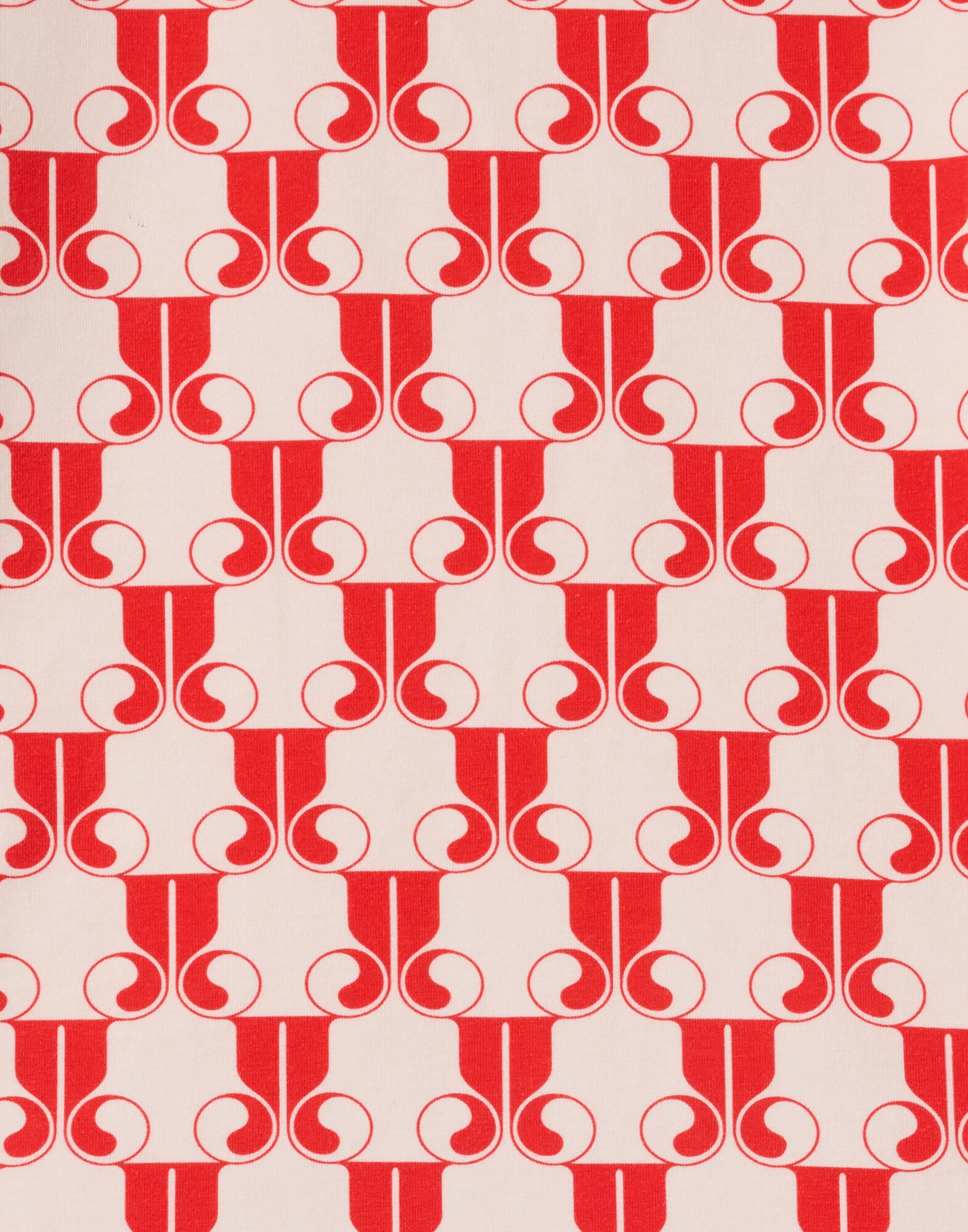 The Cu-Tee Crop La DoubleJ: La DoubleJ Monogram Red The Cu-Tee Crop La DoubleJ: La DoubleJ Monogram Red TSH0068JER076