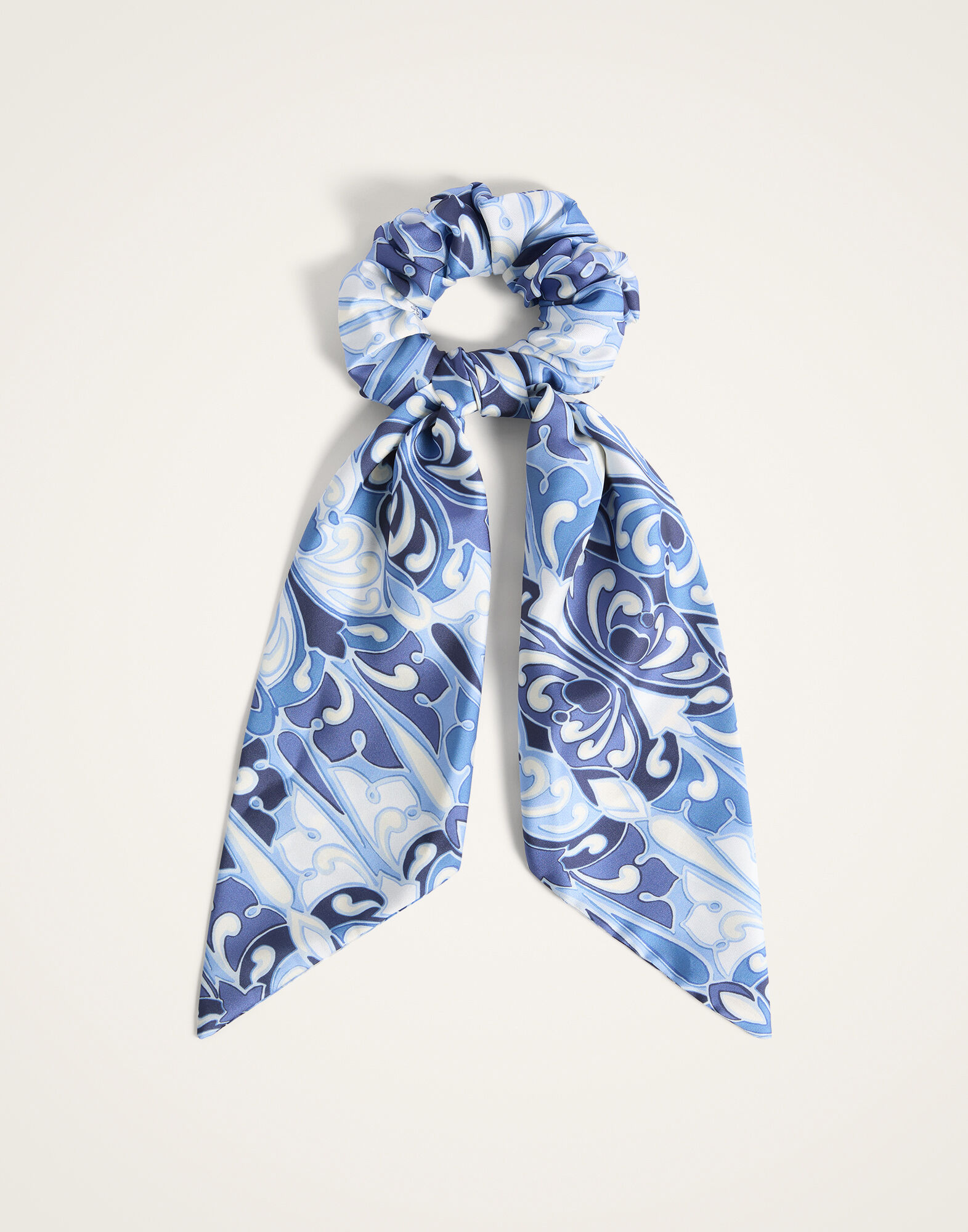 Bow Scrunchie La DoubleJ: Cocoon Blue Bow Scrunchie La DoubleJ: Cocoon Blue SCR0007FOD001